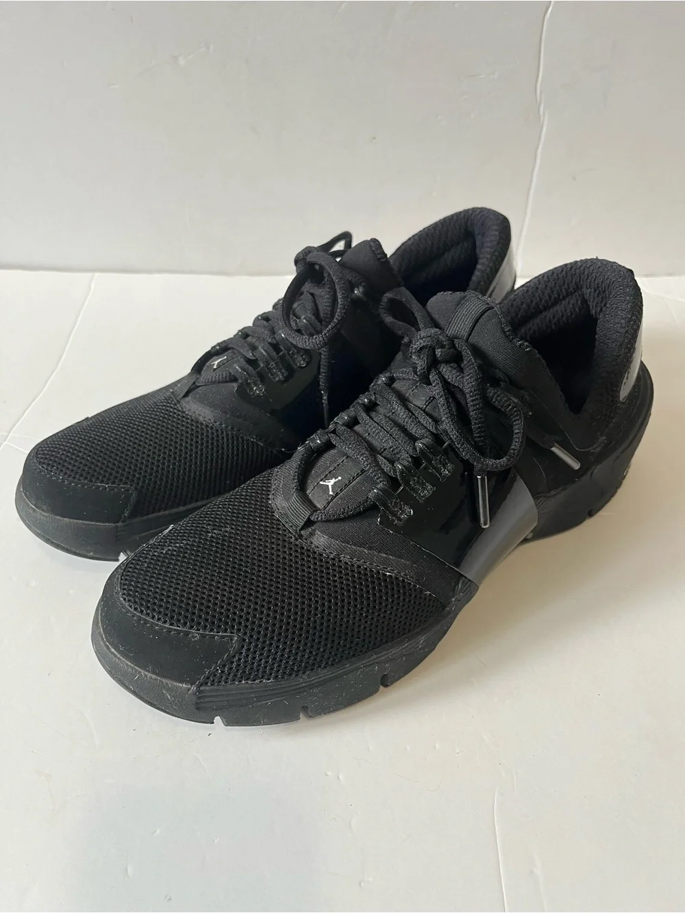 Jordan Training Day Triple Black Black Mesh Athletic Sneakers Men's Size 9